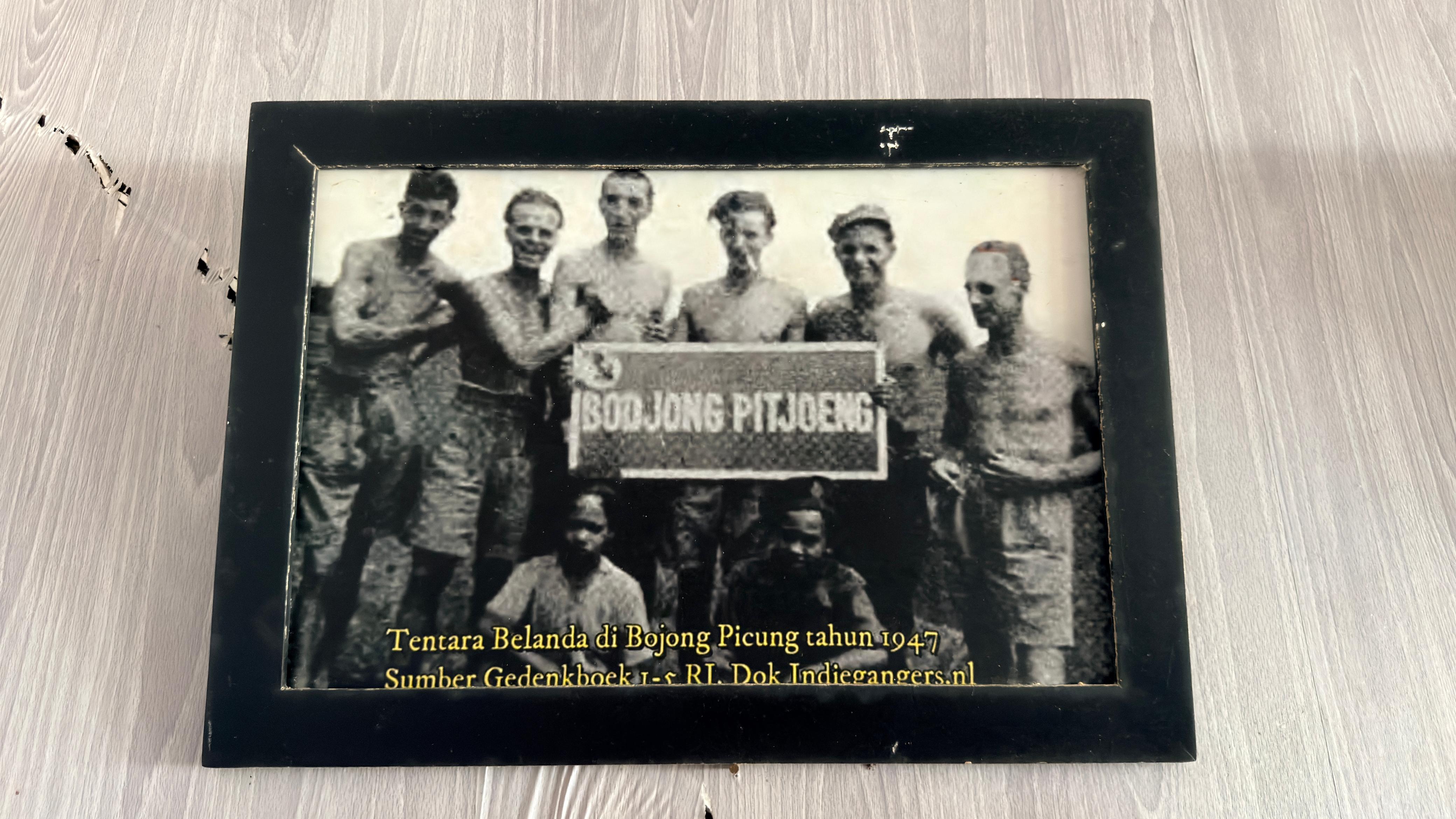 Tentara Belanda di Bojong Picung tahun 1947 Sumber Gedenkboek 1-5 RI. Dok Indiegangers.nl